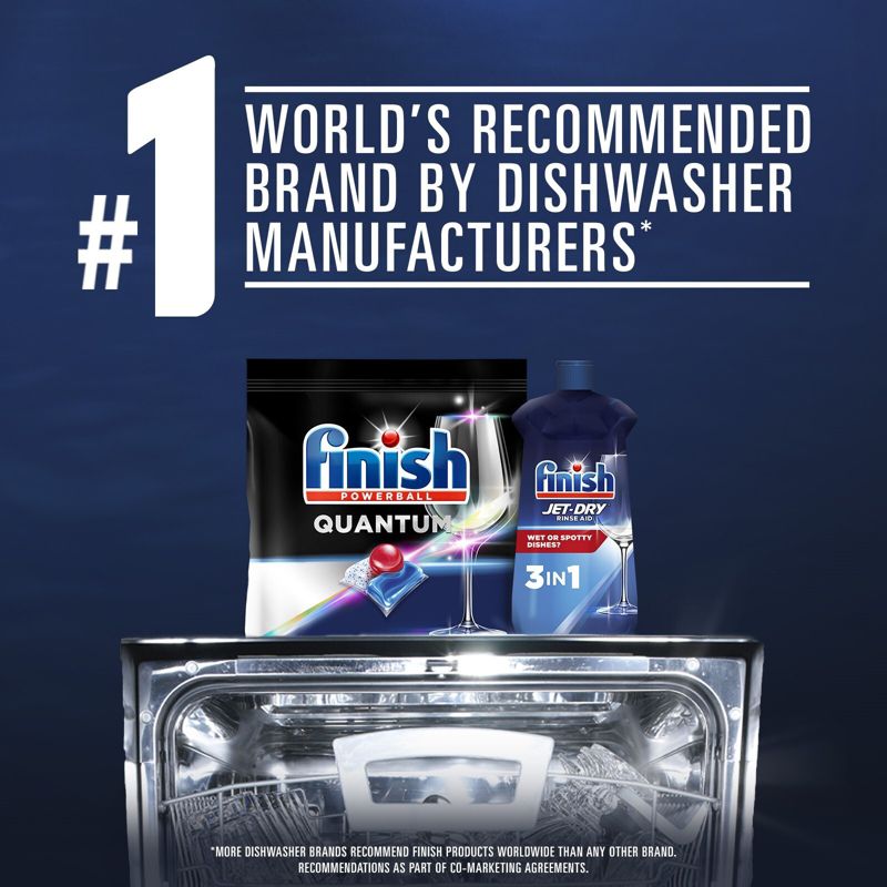 Finish Jet-Dry Rinse Aid, Dishwasher Rinse & Drying Agent, 4 of 8