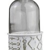 Geometric Bud Vase Metal & Glass by Foreside Home & Garden - 4 of 4