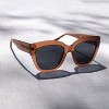 WMP Eyewear Oversized Cat Eye Polarized Sunglasses - 4 of 4