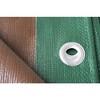 Moose Supply Heavy Duty Waterproof Poly Tarp Covers, Green/Brown, 12 Mil - 4 of 4