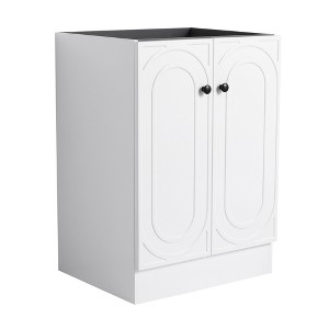 ChicFurnit Bathroom Vanities Freestanding 24 Inch Vanity with Soft Close Cabinet Doors for Bathroom - 1 of 4