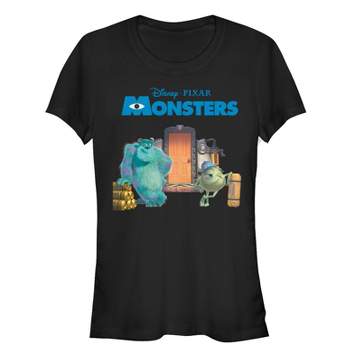 Juniors Womens Monsters Inc Mike and Sulley Scream Factory T-Shirt