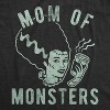 Womens Mom Of Monsters T Shirt Funny Halloween Coffee Parenting Novelty Graphic Tee - Crazy Dog Women's T Shirt - 2 of 4