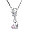 Matching Mother Daughter Necklace Set - Heart Pendant Jewelry for 2 - 3 of 4