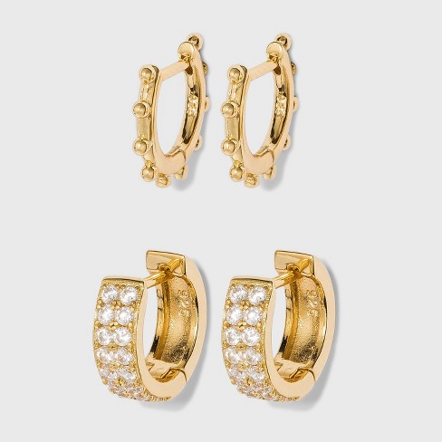 sugarfix baublebar huggie delicate