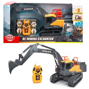 Dickie Toys RC Volvo Excavator 23" Remote Control Light Sound Kids 3+ - 1 of 4