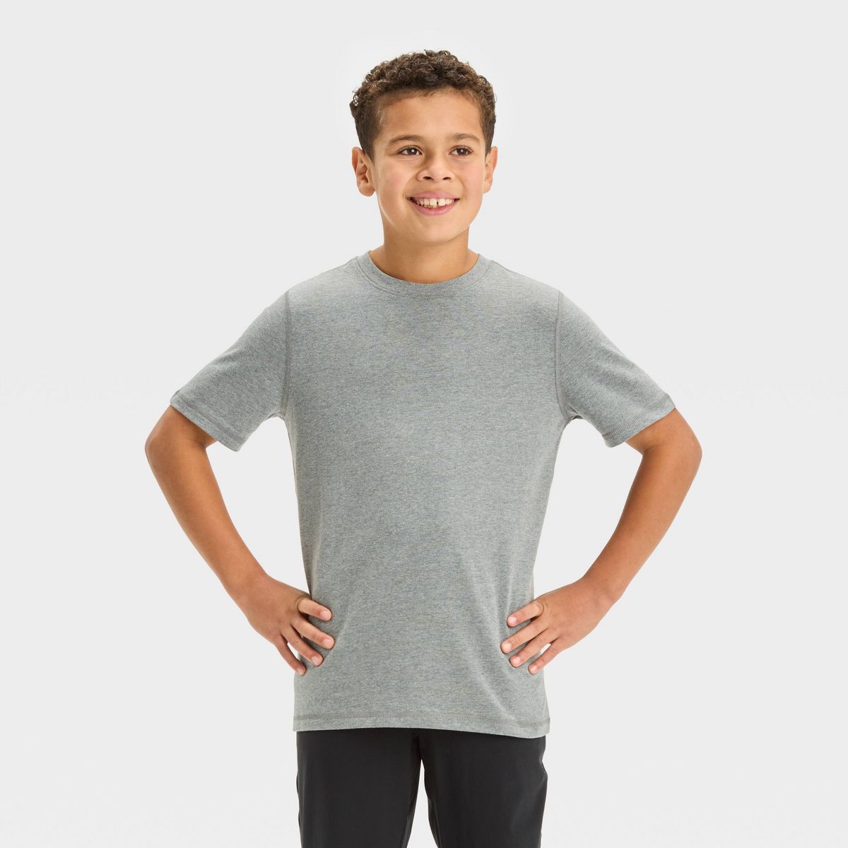 Boys' 2pk Core Short Sleeve T-Shirt - All In Motion™ - thumbnail 2