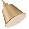 Crystorama Lighting Mitchell 1 - Light Swing Arm Lamp in  Aged Brass - 4 of 4