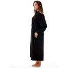 Just Love Womens Plush Zipper Lounger Solid Robe | Long Bathrobe Duster - 2 of 3