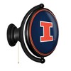 College Oval Rotating Lighted Wall Sign - 2 of 4