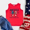 The Juniper Shop Coquette America Land Of The Free Toddler Tank - 3 of 4
