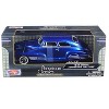 1948 Chevrolet Aerosedan Fleetline Blue 1/24 Diecast Model Car by Motormax - 3 of 3