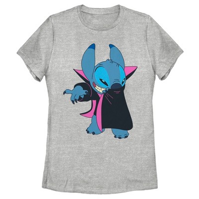 Women s Lilo Stitch Alien Vampire Aka Stitch T shirt Athletic