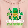 Women's - Garfield - Charmed I'm Sure Cropped Graphic Hoodie - 2 of 3