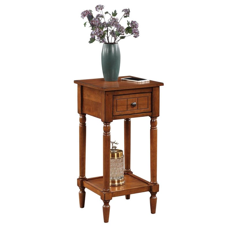Breighton Home Provencal Countryside Mia Petite Accent Table with Drawer and Shelves, 4 of 13