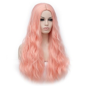 Unique Bargains Women's Curly Wigs 28" with Wig Cap - 1 of 4