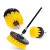 Smart Tech Powerful 22/3Pcs Electric Drill-Brush Kit for Effortless Carpet, Bathroom, Surface, Tub, Furniture, Shower, Tile, and Tires Cleaning - 2 of 4