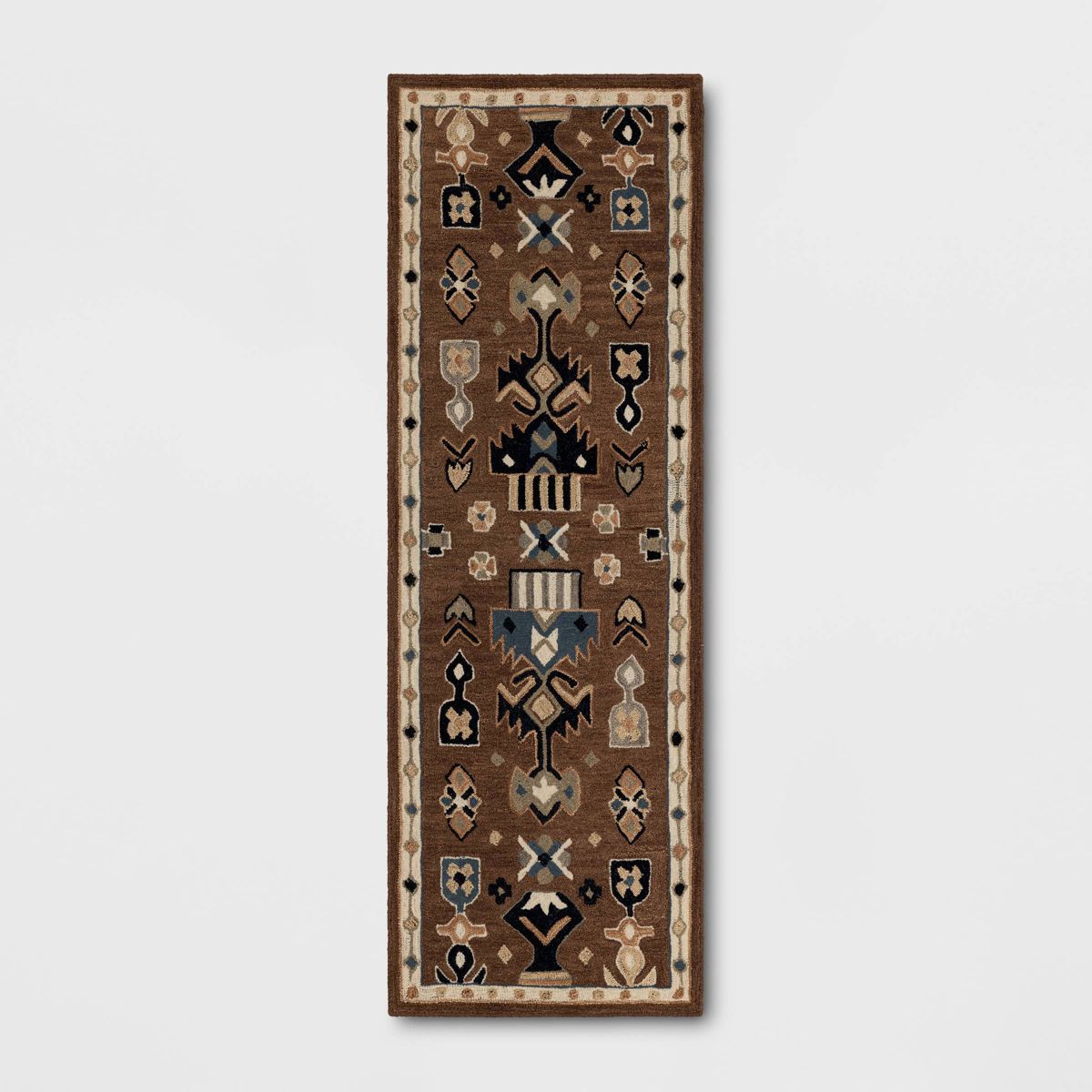 Wool Tufted Rug Brown - Threshold™ - thumbnail 5