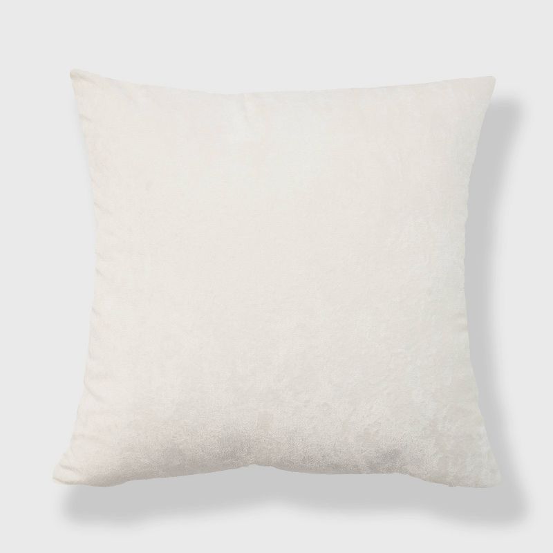 20"x20" Oversize Soft Crushed Velvet Square Throw Pillow - freshmint, 1 of 12