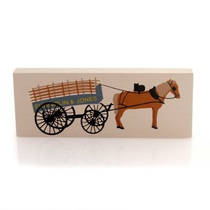 Cats Meow Village 1.75 In Market Wagon Shrimplin & Jones Accessory Retired Horse Village Accessories - 1 of 1