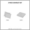Sapphtopaz 3-Piece Reversible Scalloped Edge Quilt Set & Shams, Cottage/Country Style Queen Sheet Set (1 Quilt, 2 Pillow Shams) - 2 of 4
