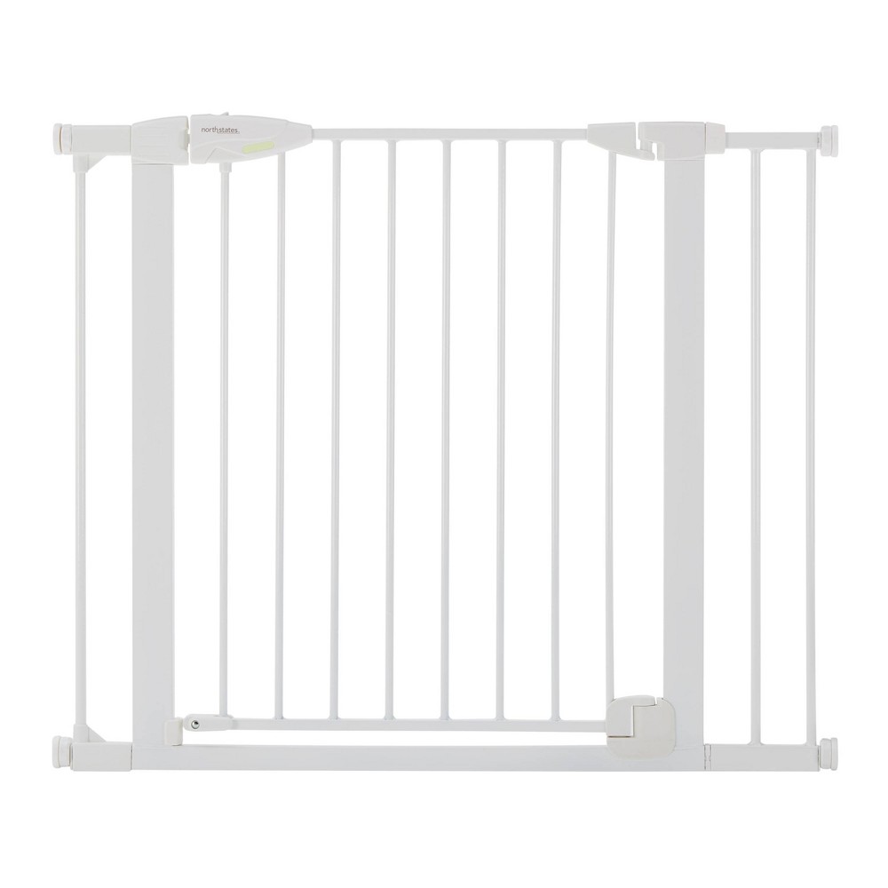 Photos - Baby Safety Products Toddleroo by North States Bright Choice Auto-Close Baby Gate - White - 29.