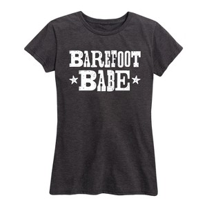 Women's - Country Casuals - Barefoot Babe Short Sleeve Graphic T-Shirt - 1 of 4