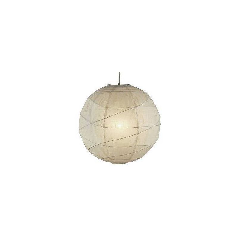 4pk Orb Small Pendant Natural - Adesso, 1 of 5