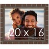 PosterPalooza | 20x16 Modern Bamboo Picture Frame, UV Acrylic, 5 Finishes - 2 of 4