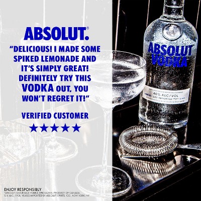 Absolut Vodka - 50ml Plastic Bottle