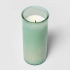 Glass Jar Aloe and Bergamot Candle Green - Threshold™ - image 2 of 2