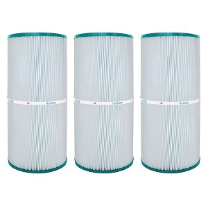 Hurricane Advanced Spa Filter Cartridge for Unicel: C-7447, PA50SV, Filbur: FC-1235, Hayward, C2000, SwimClear C202 & Sta-Rite PRC 50, 3 Pack - 1 of 4