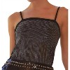 Women's Sparkle Rhinestone Cami Top - Main Strip - 2 of 4