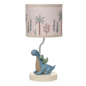 Lambs & Ivy Dino-Might Custom Designed 3D Dinosaur Nursery Lamp with Shade - 1 of 4