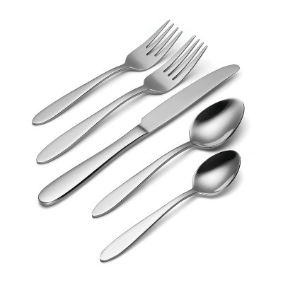 Mooncrest 20-Piece Stainless Steel Flatware Set, Service for 4