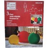 Gemmy 3-Piece Jumbo Inflatable Ornament Set 30", 24" & 18" Holiday Inflatable - 3 of 3