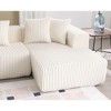 133" U-Shaped Modular Sectional Sofa, 4-Seater with 2 Chaise Lounges & 8 Pillows - 4 of 4