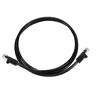 Monoprice Cat5e Ethernet Patch Cable - 3 Feet - Black | Network Internet Cord - RJ45, Stranded, 350Mhz, UTP, Pure Bare Copper Wire, 24AWG - 4 of 4