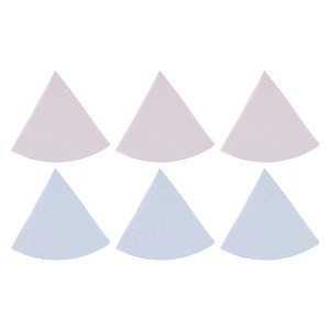 Unique Bargains Triangle Powder Puff 6 Pcs - 1 of 4
