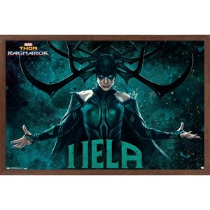 Trends International Marvel Cinematic Universe - Thor - Ragnarök - Hela Framed Wall Poster Prints - 1 of 4