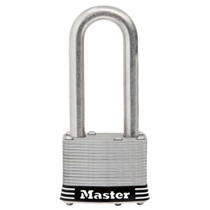 Master Lock - 4-Pin Tumbler Padlock Keyed Alike - Laminated Steel - 4-3/8 in. - 1 of 1