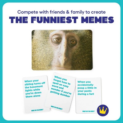 What Do You Meme? Family Edition Game: Creative Thinking Card Party for 3+ Players, 5 of 14
