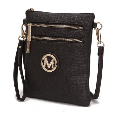 MKF Collection Andrea Milan M Signature Crossbody Bag by Mia K