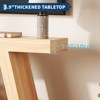 55" Narrow Console Table, 2-Tier Entryway Table, Sofa Table Behind The Couch Table, Entrance Table for Hallway, Entrance, Living Room, Foyer, Office - 3 of 4