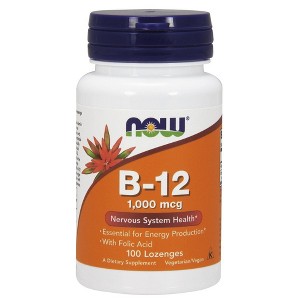 B-12 1000mcg by Now Foods  -  100 Lozenge - 1 of 3