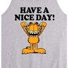Men's - Garfield - Have A Nice Day Graphic Tank Top - 2 of 2