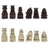 WE Games Medieval Themed Chess Set - 15 in. Wood Board, 2.185 in. King - image 2 of 4