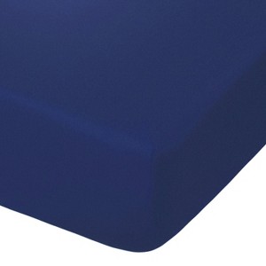 Brushed Microfiber Fitted Crib Sheet, Super Soft and Cozy Crib Sheet for Boys, Girls, Unisex - NTBAY - 1 of 4