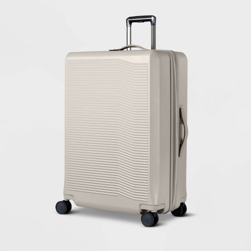 Signature Hardside Large Checked Spinner Suitcase Matte Atmosphere