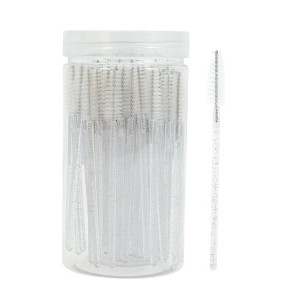 Unique Bargains Portable Eyelash Brush 100 Pcs - 1 of 4